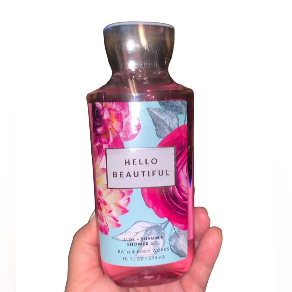 🌸 New Sealed Bath & Body Works Hello Beautiful Shower Gel Full Size 10fl Oz